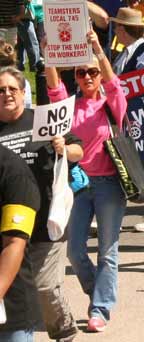 women marchers