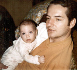 Baby Laura and I