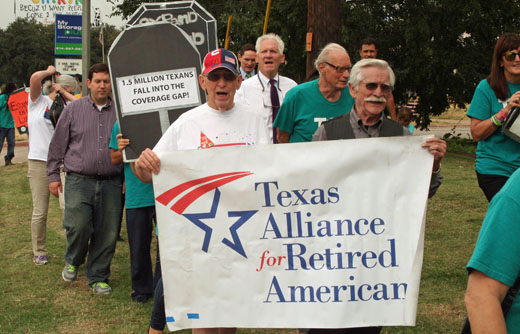 Retirees at Picket
